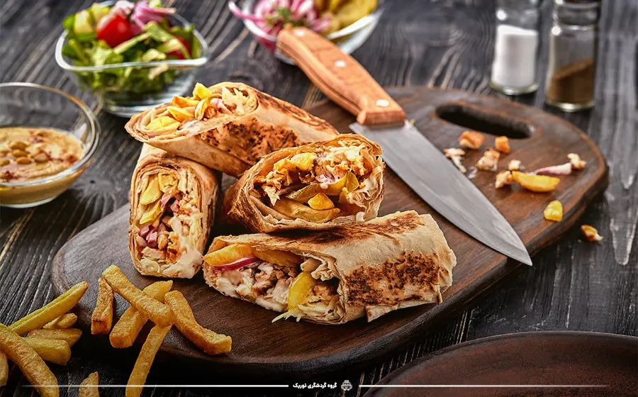 شاورما؛ غذای محبوب و مشهور اماراتی!