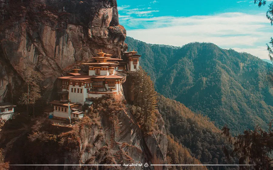 معبد لانه ببر بوتان - جاذبه های گردشگری آسیا