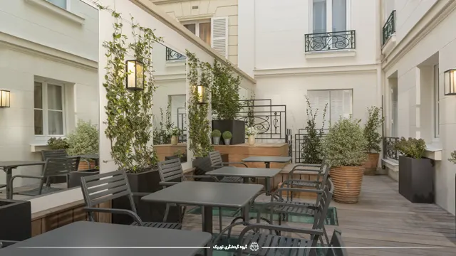 هتل الیزه پاریس( Hotel Elysées Céramic ) - خیابان شانزلیزه