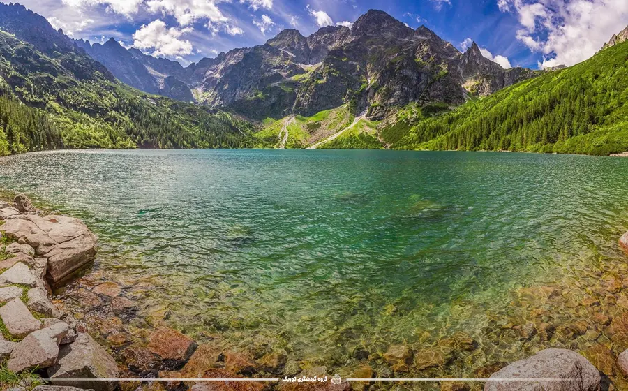 دریاچه مورسکای اکو در پارک ملی تاترا (Morskie Oko Lake, Tatra National Park)