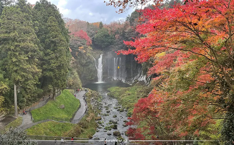 آبشار شیرایتو -مکان های دیدنی ژاپن