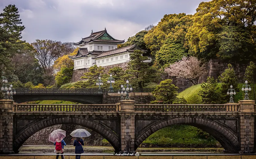 قصر سلطنتی توکیو - مکان های دیدنی ژاپن