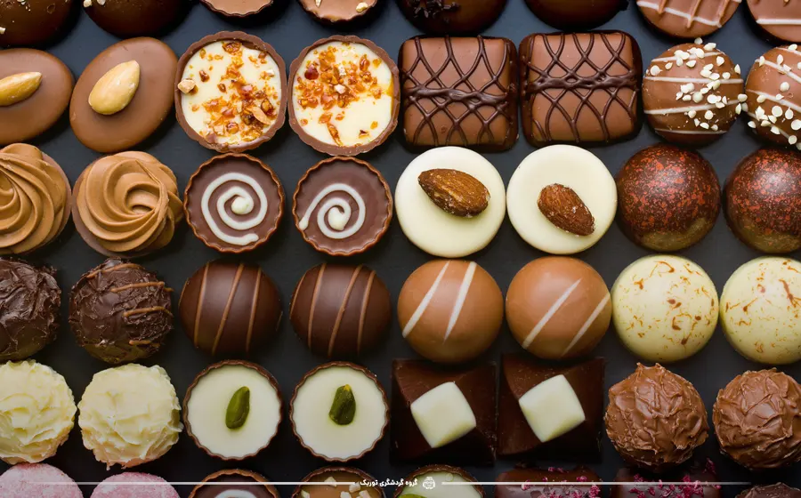 شکلات‌های لذیذ از سوغات معروف فرانسه