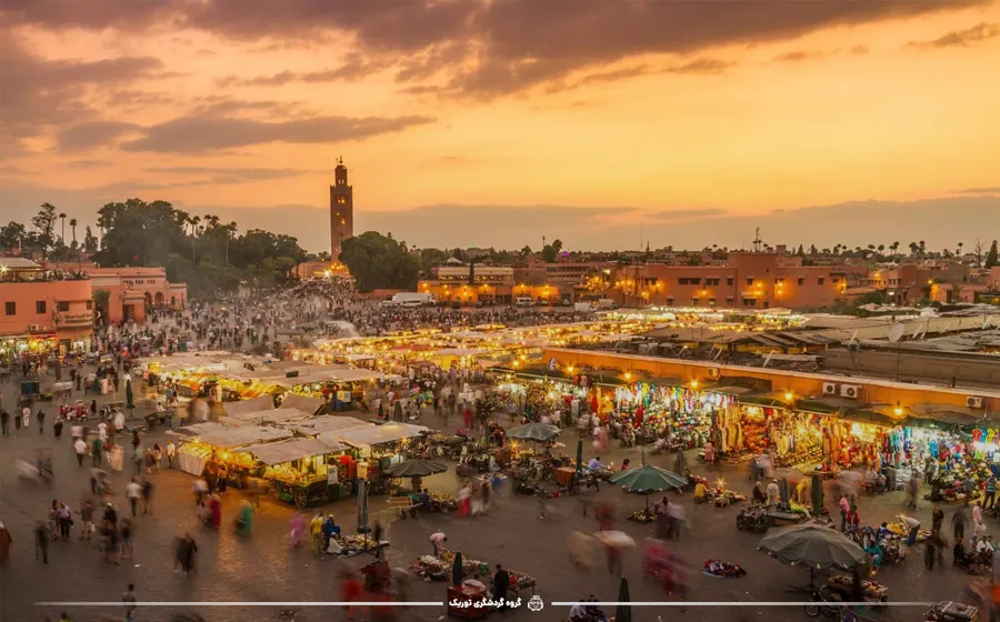 بازار Jemaa el-Fna؛ مراکش