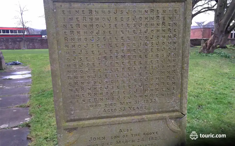 سنگ قبر جان رنی