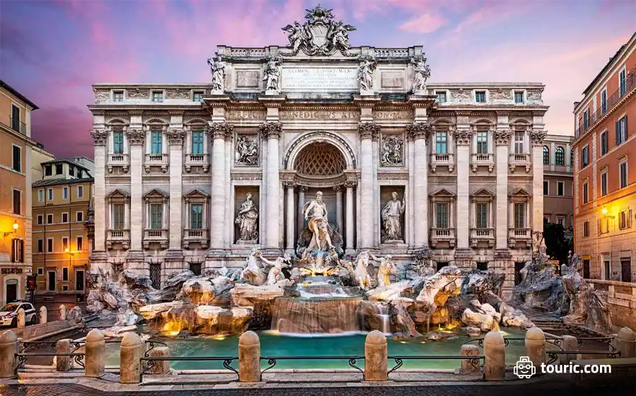 فواره تروی، رم Trevi Fountain in Rome - جاذبه‌های دیدنی ایتالیا