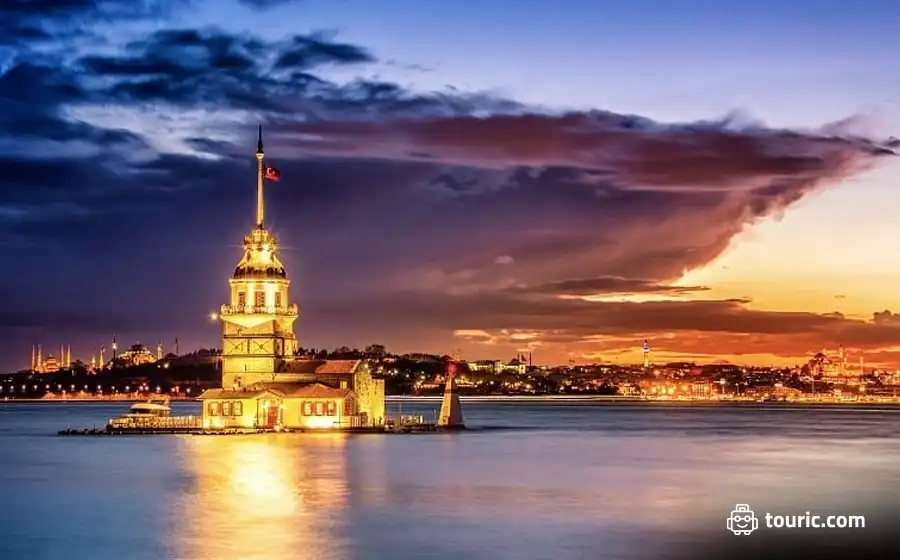 برج دختر ( Kizi Kulesi )، نماد ترکیه - جاهای دیدنی استانبول
