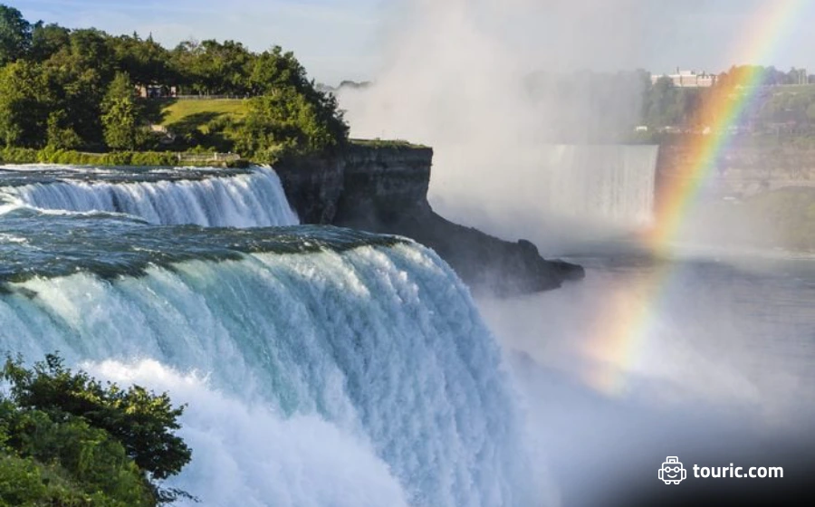 آبشار نیاگارا - برنامه سفر به کانادا از وقت سفارت تا پرواز برگشت