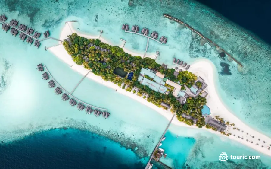 سواحل جزیره Veligandu - سواحل مالدیو