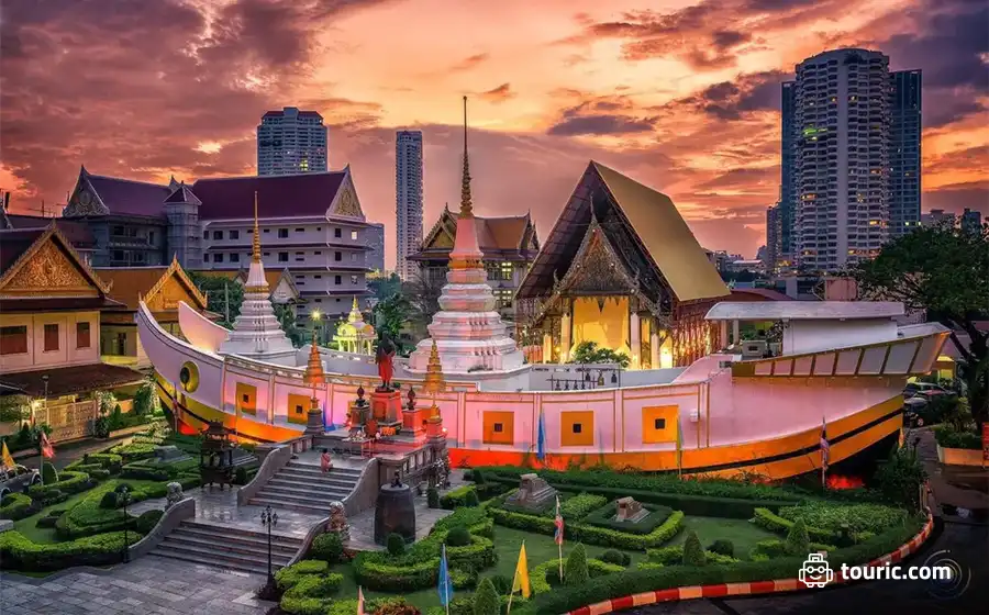 معبد وات یاناوا Wat Yannawa - معابد تایلند