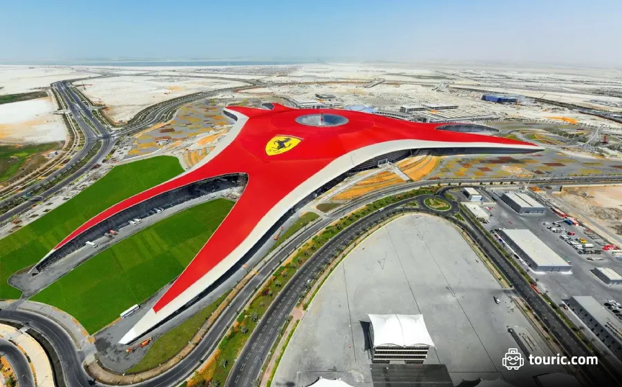 شهربازی Ferrari World، دبی، امارات - خفن‌ترین شهربازی‌های دنیا