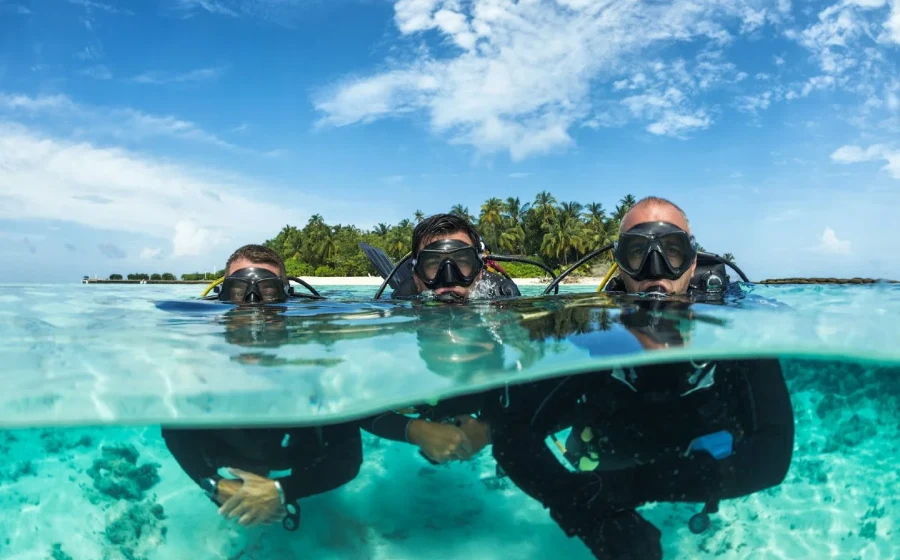 غواصی در مالدیو؛ کشف راز دریاها