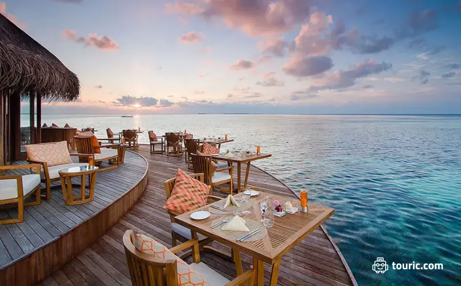 موراکا، یک رستوران حلال با چشم‌انداز فوق العاده از مالدیو