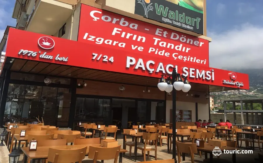 رستوران Paçacı Şemsi - بهترین رستوران‌های آنتالیا
