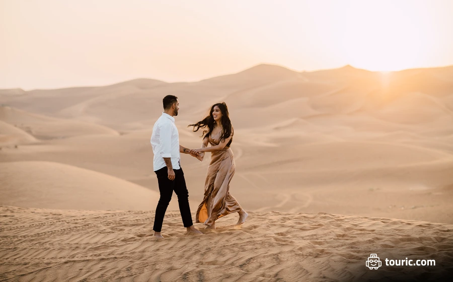 یک قرار عاشقانه در سافاری صحرای دبی