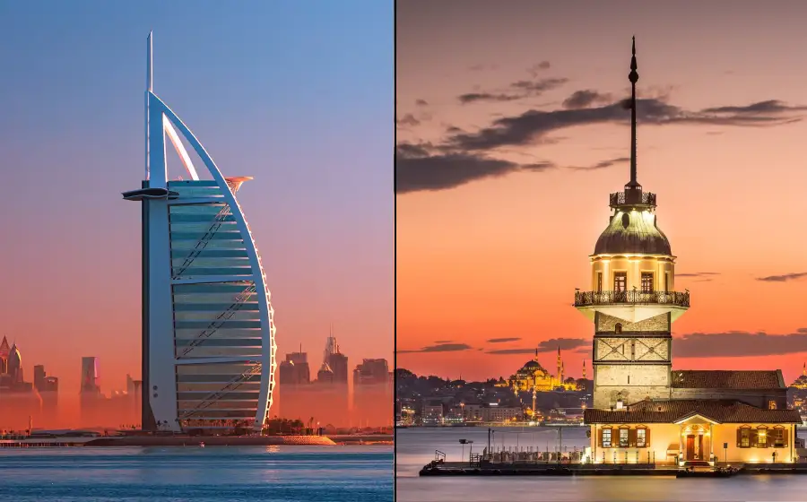دبی یا استانبول؟ کدام برای سفر ایرانیان بهتر است؟