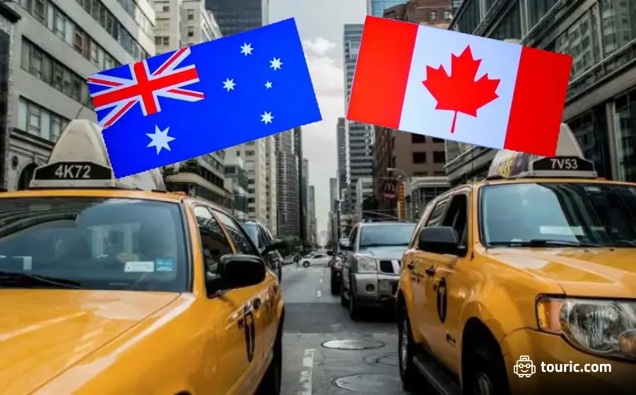 مقایسه کانادا با استرالیا ازنظر حمل‌ونقل