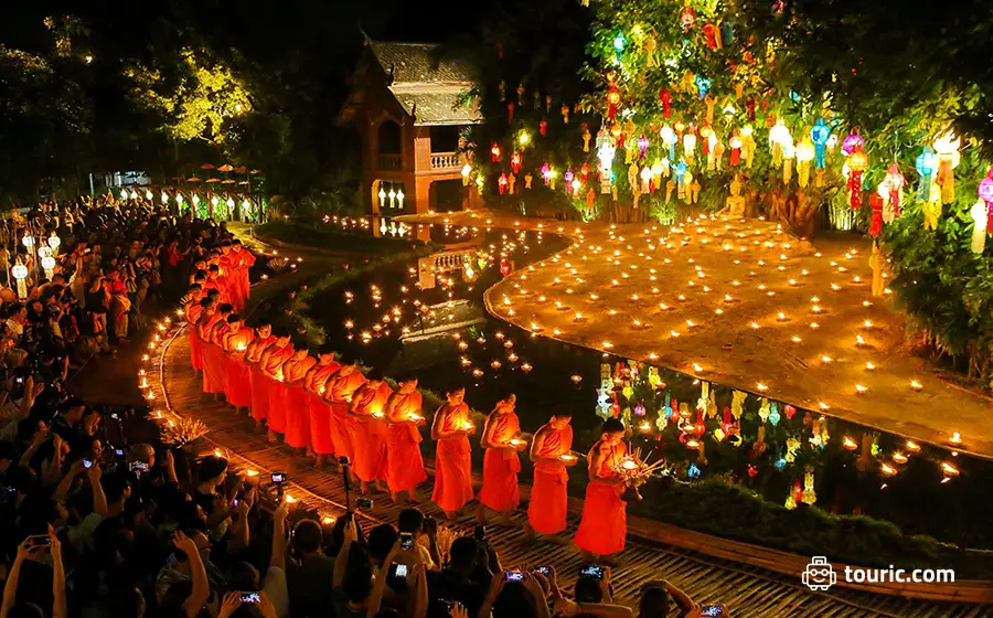 انواع جشن نور تایلند (The Thai Light Festival)