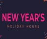 Embassy New Year's holidays